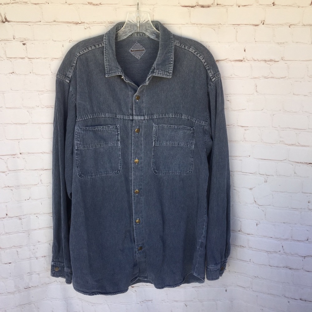 Gramicci Long Sleeve Button Front Shirt Size XL